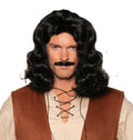 Native American Indian Long Black Adult Wig by HalloweenStore.com