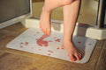 Bloody Bathroom Floor Mat Decoration by HalloweenStore.com