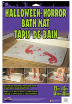 Bloody Bathroom Floor Mat Decoration by HalloweenStore.com