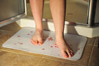 Bloody Bathroom Floor Mat Decoration by HalloweenStore.com