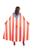 Patriotic American Flag Cape by HalloweenStore.com