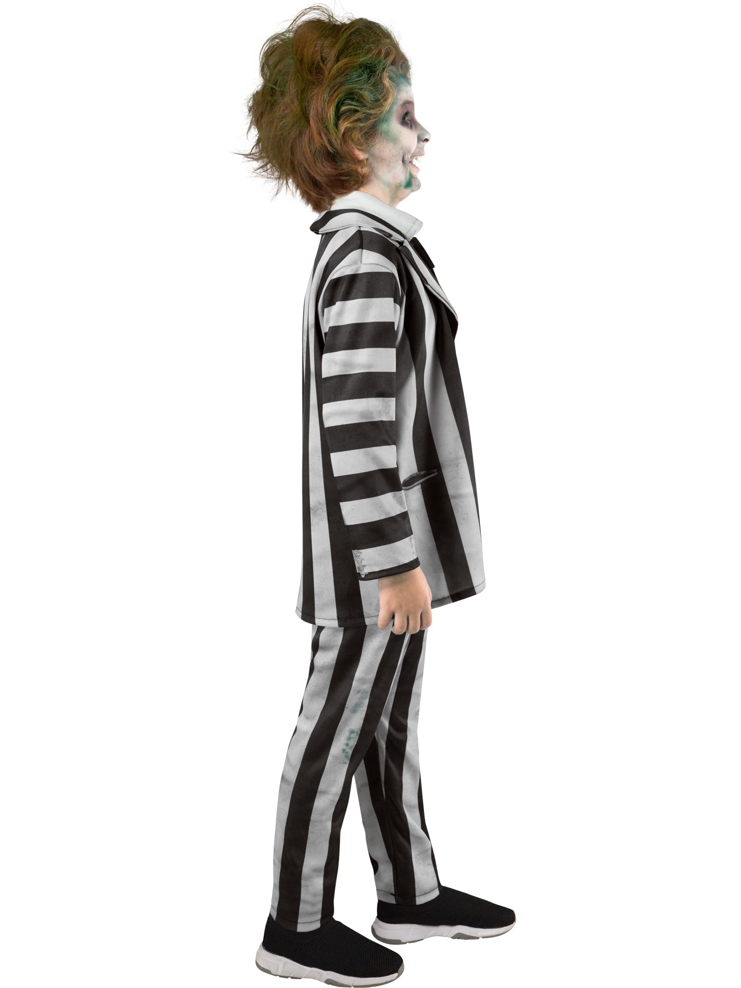 Beetlejuice Suit Kids Costume Size Small 4-6 by HalloweenStore.com
