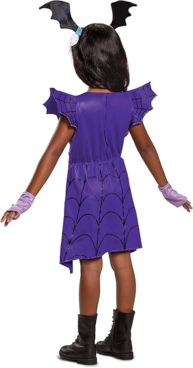 Vampirina Ghoul Girl Dress Girls Classic Child Toddler Costume 3T-4T by HalloweenStore.com