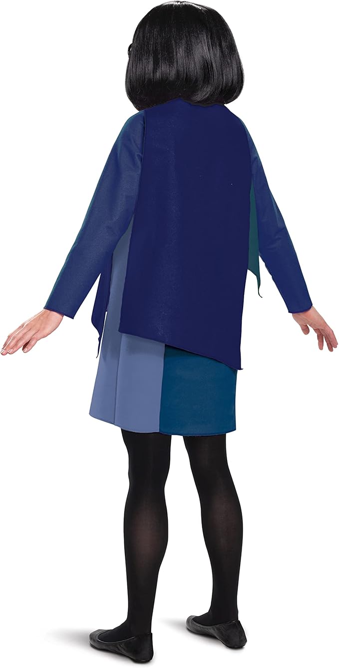 Edna Incredibles Deluxe Costume Dress for Women Small 4-6 by HalloweenStore.com