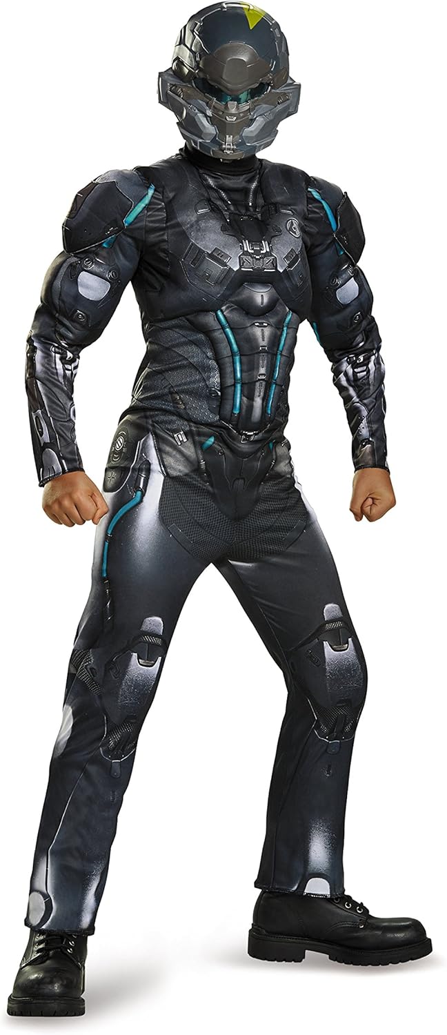 Halo Spartan Locke Classic Muscle Child Costume Small 4-6 by HalloweenStore.com