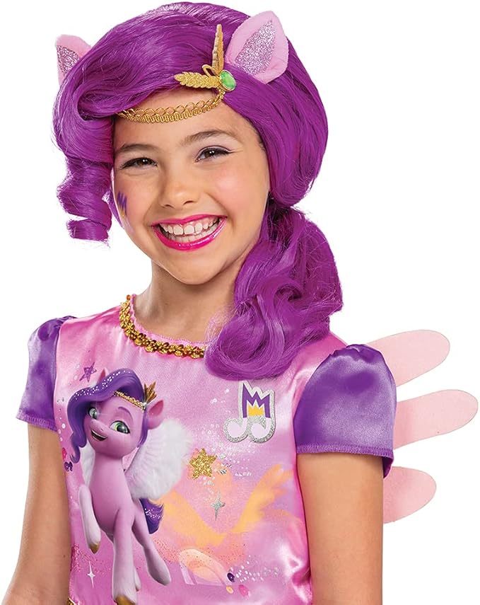 Pipp Pedals My Little Pony Child Costume Wig With Ears by HalloweenStore.com