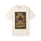 Papa the Magnificent T-Shirt — Vintage Magician Poster Tee for Dads by Printify