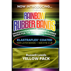 Joe Rindfleisch's Rainbow Rubber Bands (Russell Leeds -Yellow ) by Joe Rindfleisch by Murphy's Magic Supplies, Inc.