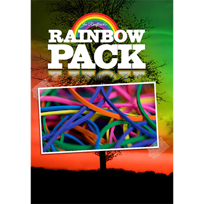 Joe Rindfleisch's Rainbow Rubber Bands (Rainbow Pack) by Joe Rindfleisch by Murphy's Magic Supplies, Inc.