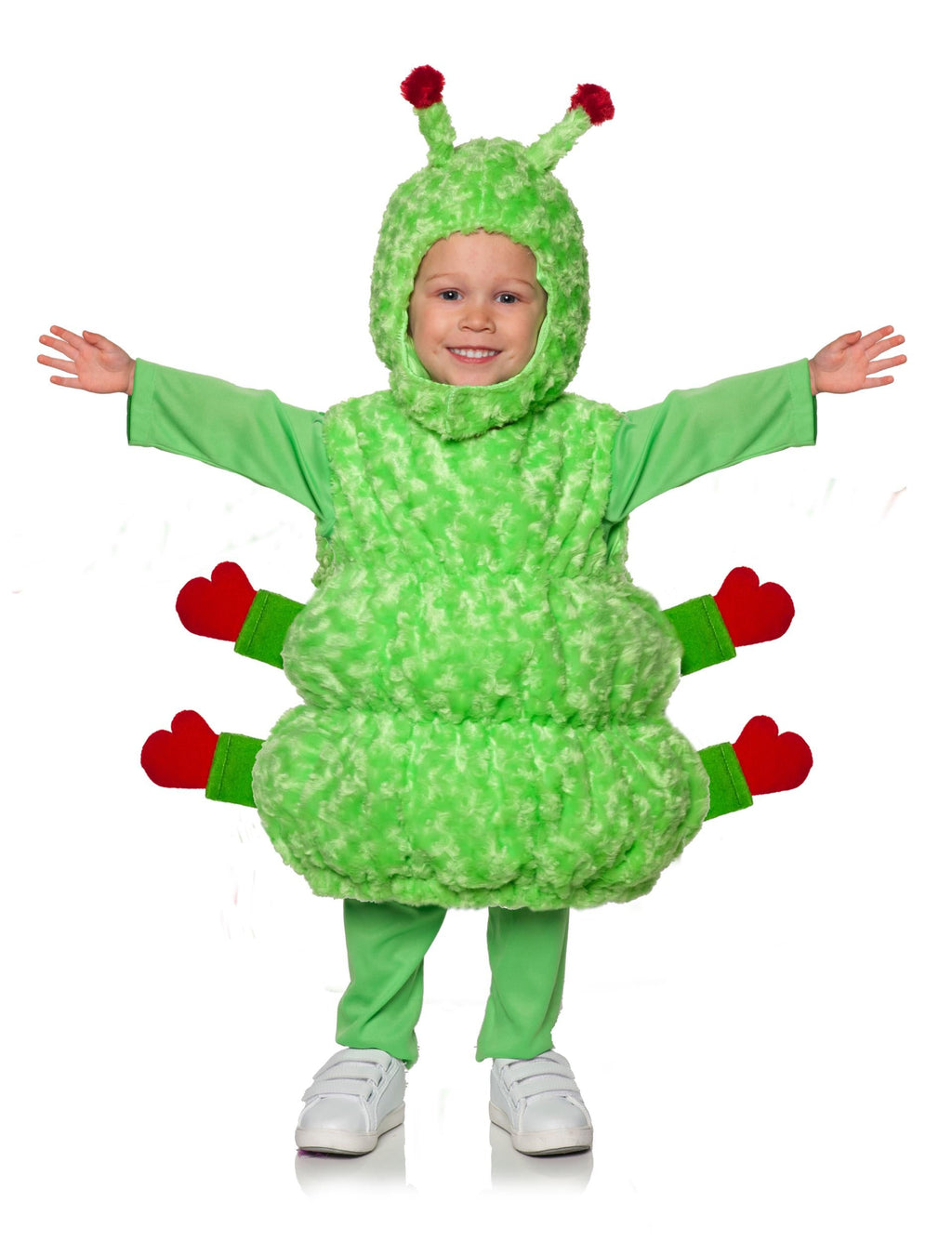 Baby Caterpillar Romper Infant Costume Size Toddler 2T-4T by HalloweenStore.com