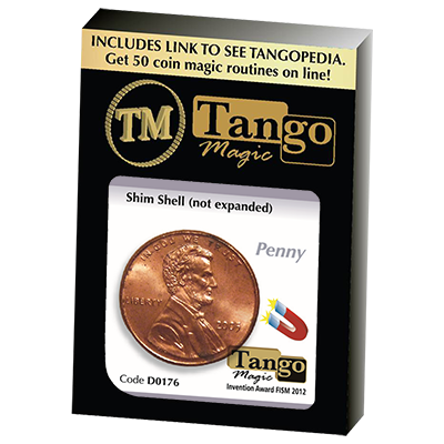 Shim Shell Penny (D0176) by Tango by Murphy's Magic Supplies, Inc.