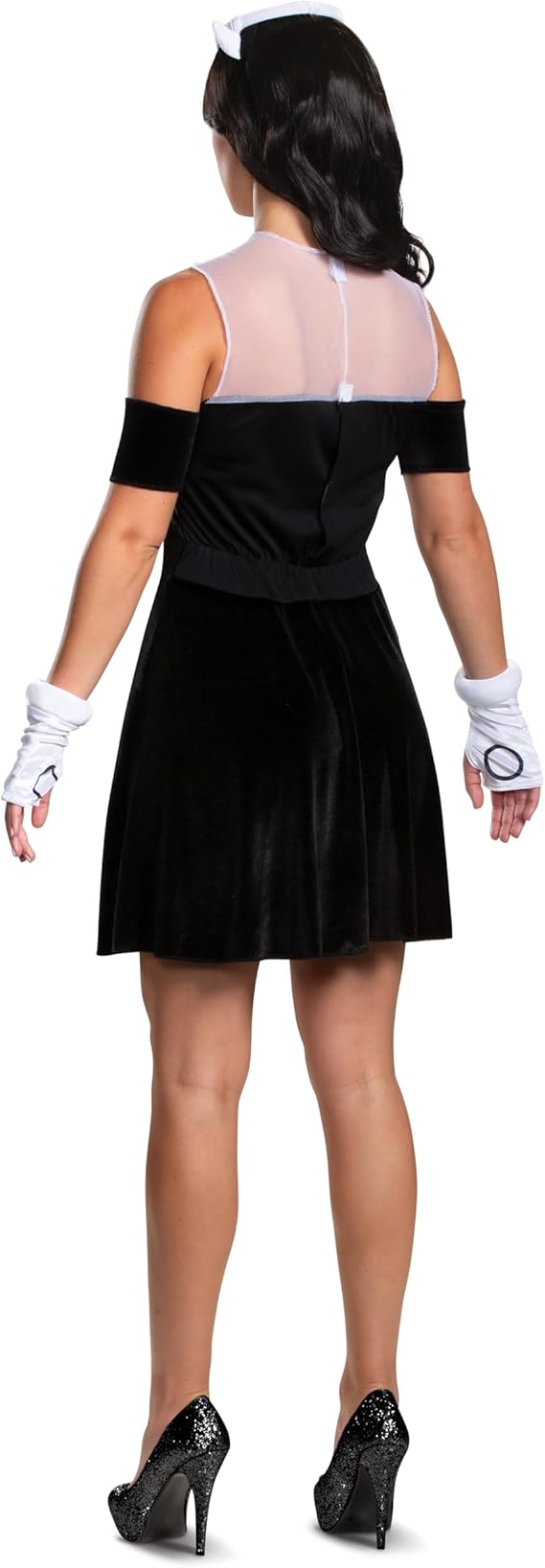 Alice Angel Bendy and The Ink Machine Deluxe Costume Dress for Women Large 12-14 by HalloweenStore.com