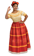 Disney Encanto Mirabel and Dolores Deluxe Costume Dress for Women X-Large 18-20 by HalloweenStore.com