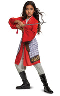 Mulan Hero Red Dress Disney Princess Classic Toddler Costume 3T-4T by HalloweenStore.com