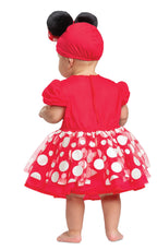Disney Minnie Mouse Red Posh Baby Infant Costume Size 12-18 Months by HalloweenStore.com