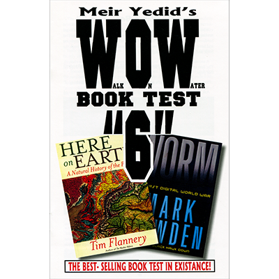 Meir Yedid's Wow Book Test 6 - Trick by Murphy's Magic Supplies, Inc.