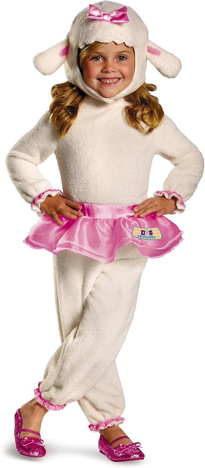 Disney Doc McStuffins Lambie Sheep Toddler Costume 3T-4T by HalloweenStore.com