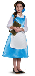 Disney Bell Blue Dress Beauty and the Beast Child Costume Size Medium 7-8 by HalloweenStore.com