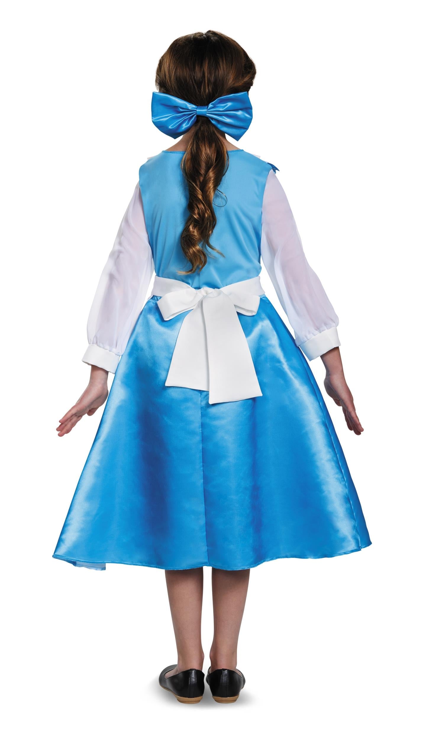 Disney Bell Blue Dress Beauty and the Beast Child Costume Size Medium 7-8 by HalloweenStore.com