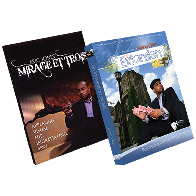 Eric Jones Set: Mirage et Trois and Extension of Me (includes Karate Coin) by Eric Jones and Kozmomagic - DVD by Murphy's Magic Supplies, Inc.