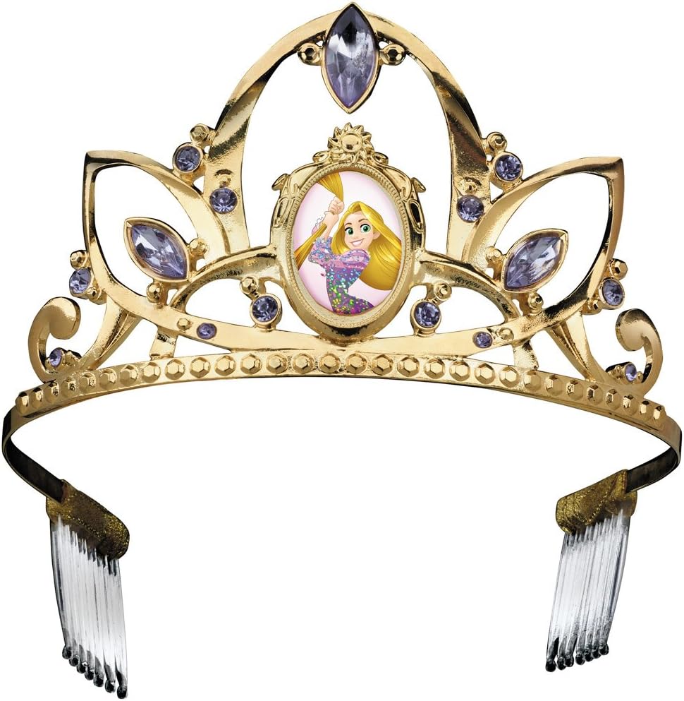 Disney Princess Rapunzel Deluxe Child Tiara Costume Accessory by HalloweenStore.com