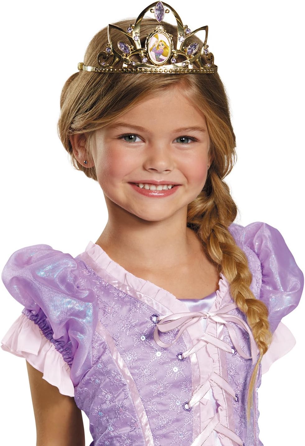 Disney Princess Rapunzel Deluxe Child Tiara Costume Accessory by HalloweenStore.com