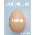 Silicone Egg (Brown) by Alan Wong by Murphy's Magic Supplies, Inc.