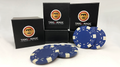 TUC Poker Chip Blue plus 3 regular chips (PK002B) by Tango Magic by Murphy's Magic Supplies, Inc.