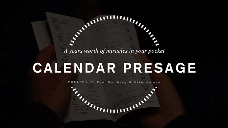 Calendar Presage by Paul Romhany by Murphy's Magic Supplies, Inc.