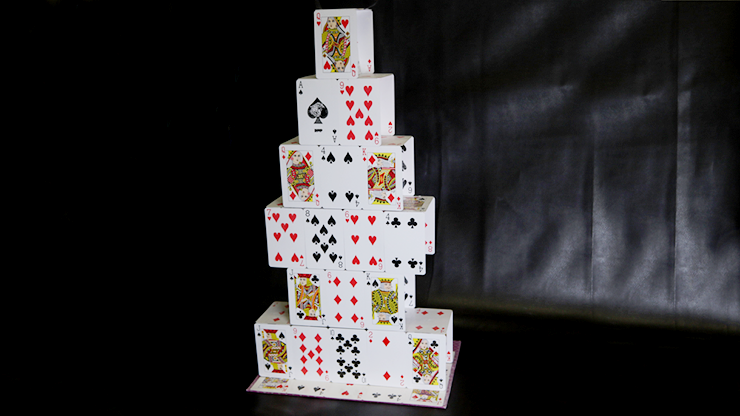 Card Castle (Standard) by Mr. Magic by Murphy's Magic Supplies, Inc.