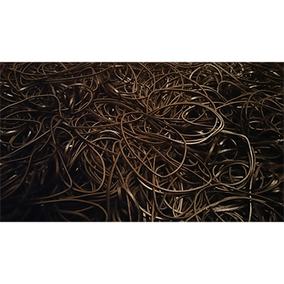 Joe Rindfleisch's Executive Rubber Bands (Dan Hauss - Black Pack) by Joe Rindfleisch by Murphy's Magic Supplies, Inc.