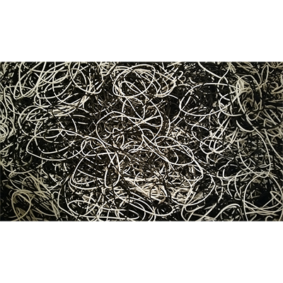 Joe Rindfleisch's Executive Rubber Bands (B&W Combo) by Joe Rindfleisch by Murphy's Magic Supplies, Inc.