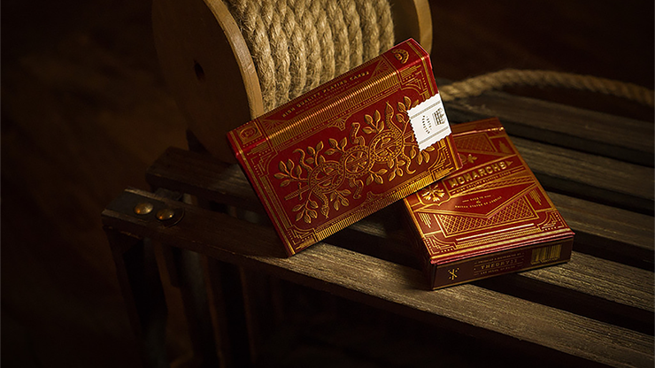 Monarch Playing Cards (Red) by theory11 by Murphy's Magic Supplies, Inc.