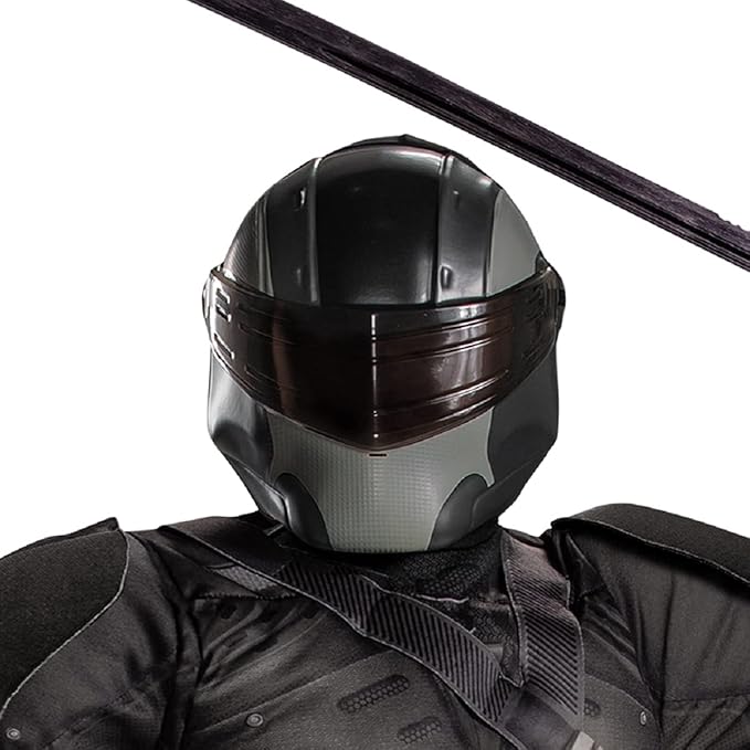 Snake Eyes GI Joe Muscle Jumpsuit Deluxe Adult Costume XXL 50-52 by HalloweenStore.com