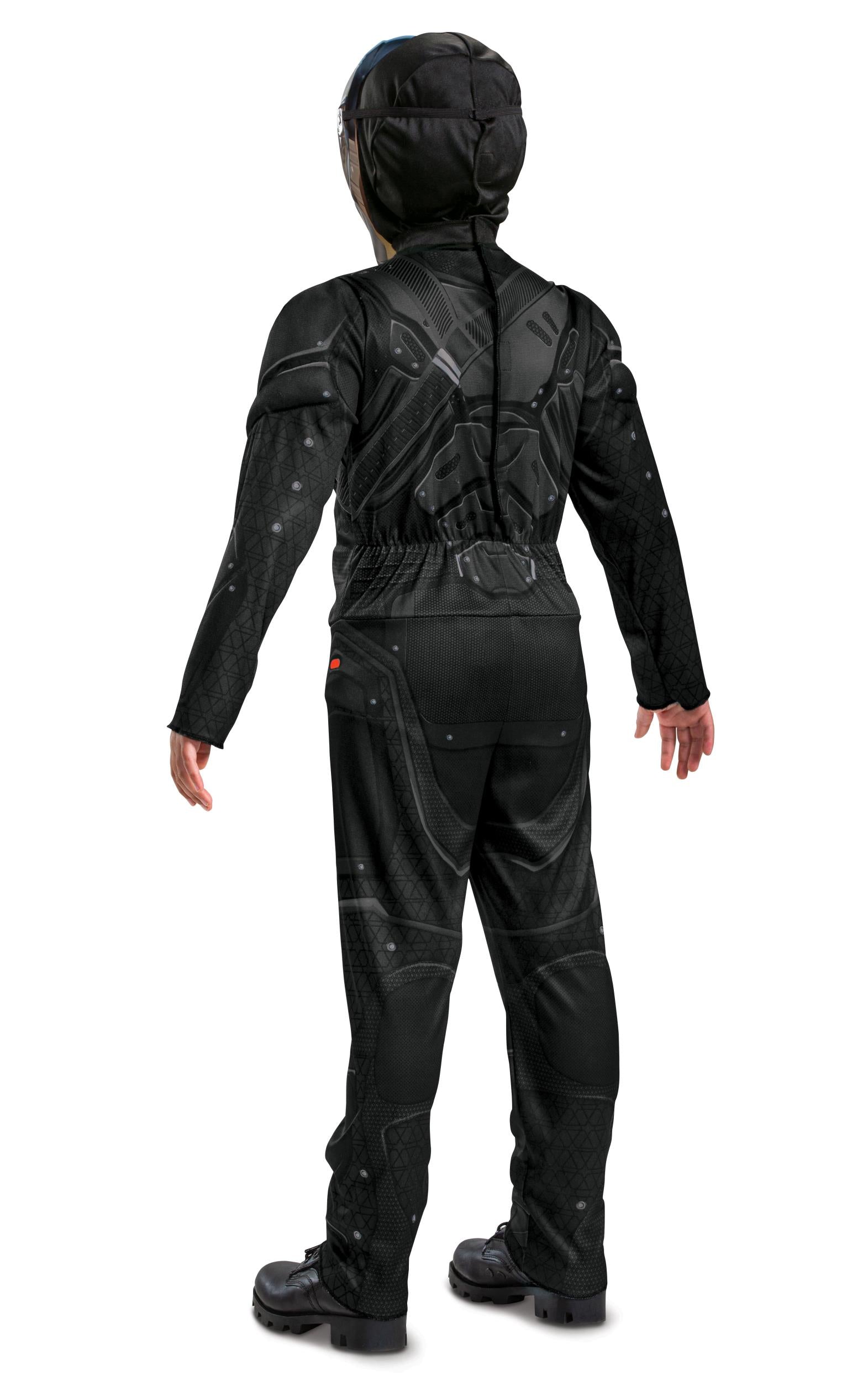 GI Joe Snake Eyes Classic Muscle Chest Child Costume Small 4-6 by HalloweenStore.com