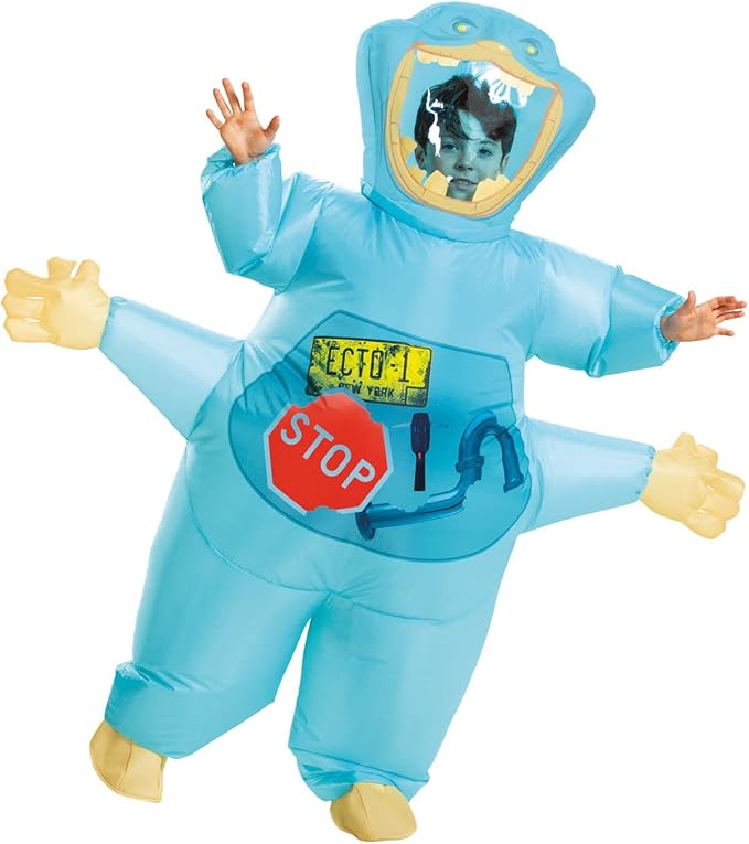 Muncher Ghostbusters Afterlife Movie Inflatable Child Costume by HalloweenStore.com