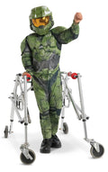 Halo Master Chief Adaptive Muscle Child Costume Small 4-6 by HalloweenStore.com