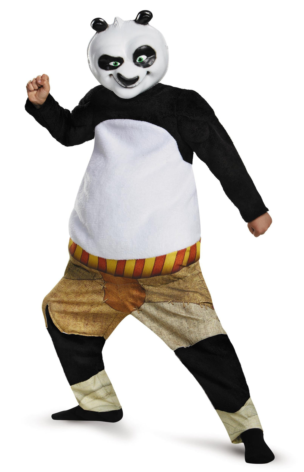 Panda-Po Kung Fu Panda Deluxe Child Costume by HalloweenStore.com