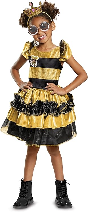 Queen Bee LOL Surprise Deluxe Child Costume Small 4-6 by HalloweenStore.com