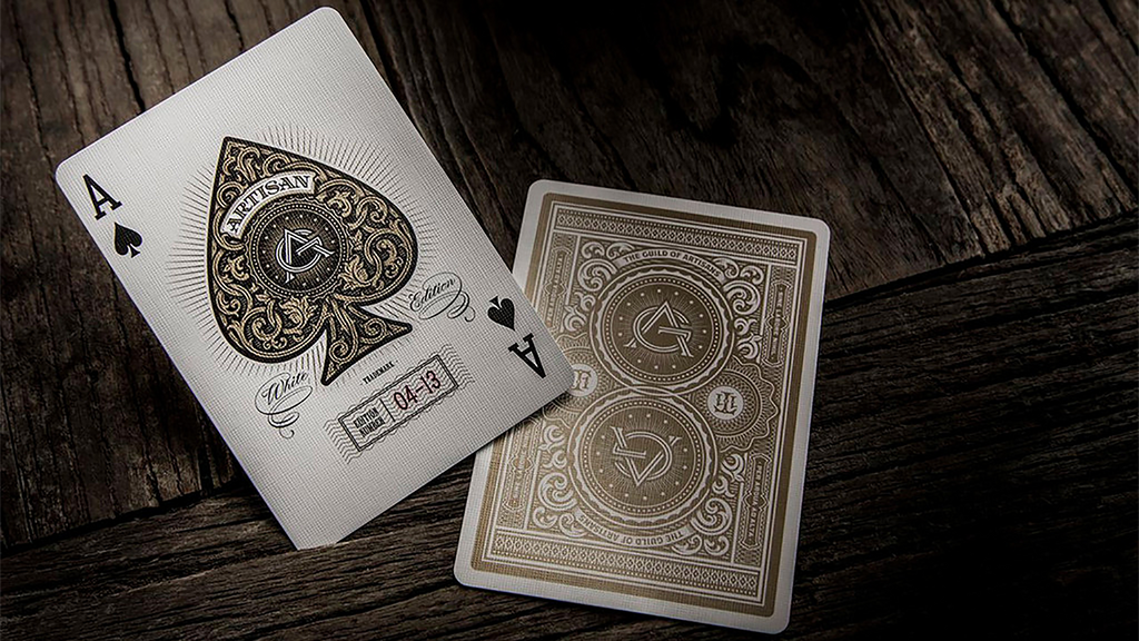 Artisan Playing Cards (White) by theory11 by Murphy's Magic Supplies, Inc.