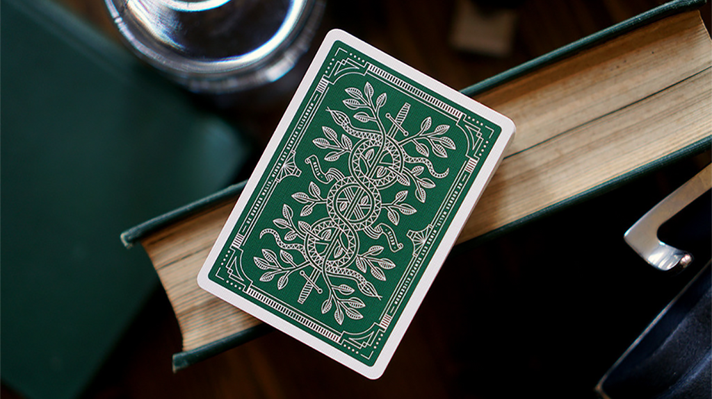Monarch Playing Cards (Green) by theory11 by Murphy's Magic Supplies, Inc.