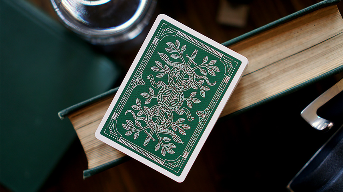 Monarch Playing Cards (Green) by theory11 by Murphy's Magic Supplies, Inc.