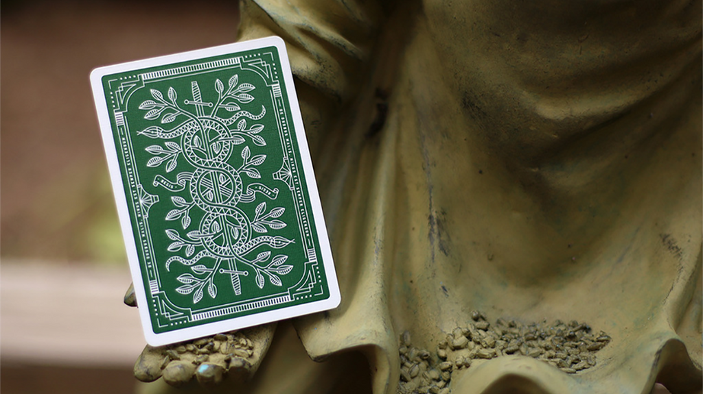Monarch Playing Cards (Green) by theory11 by Murphy's Magic Supplies, Inc.