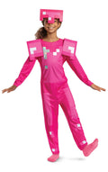 Pink Armor Minecraft Child Costume Small 4-6 by HalloweenStore.com