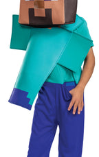 Minecraft Steve Adaptive Child Costume Large 10-12 by HalloweenStore.com