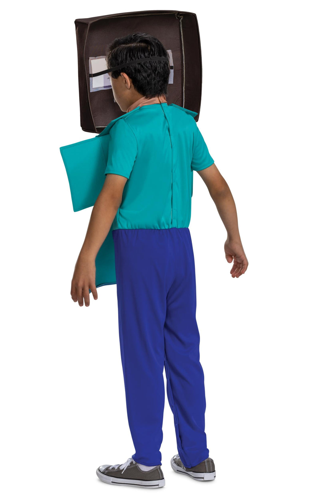 Minecraft Steve Adaptive Child Costume Large 10-12 by HalloweenStore.com