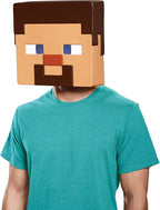 Minecraft Steve Adult Face Mask by HalloweenStore.com