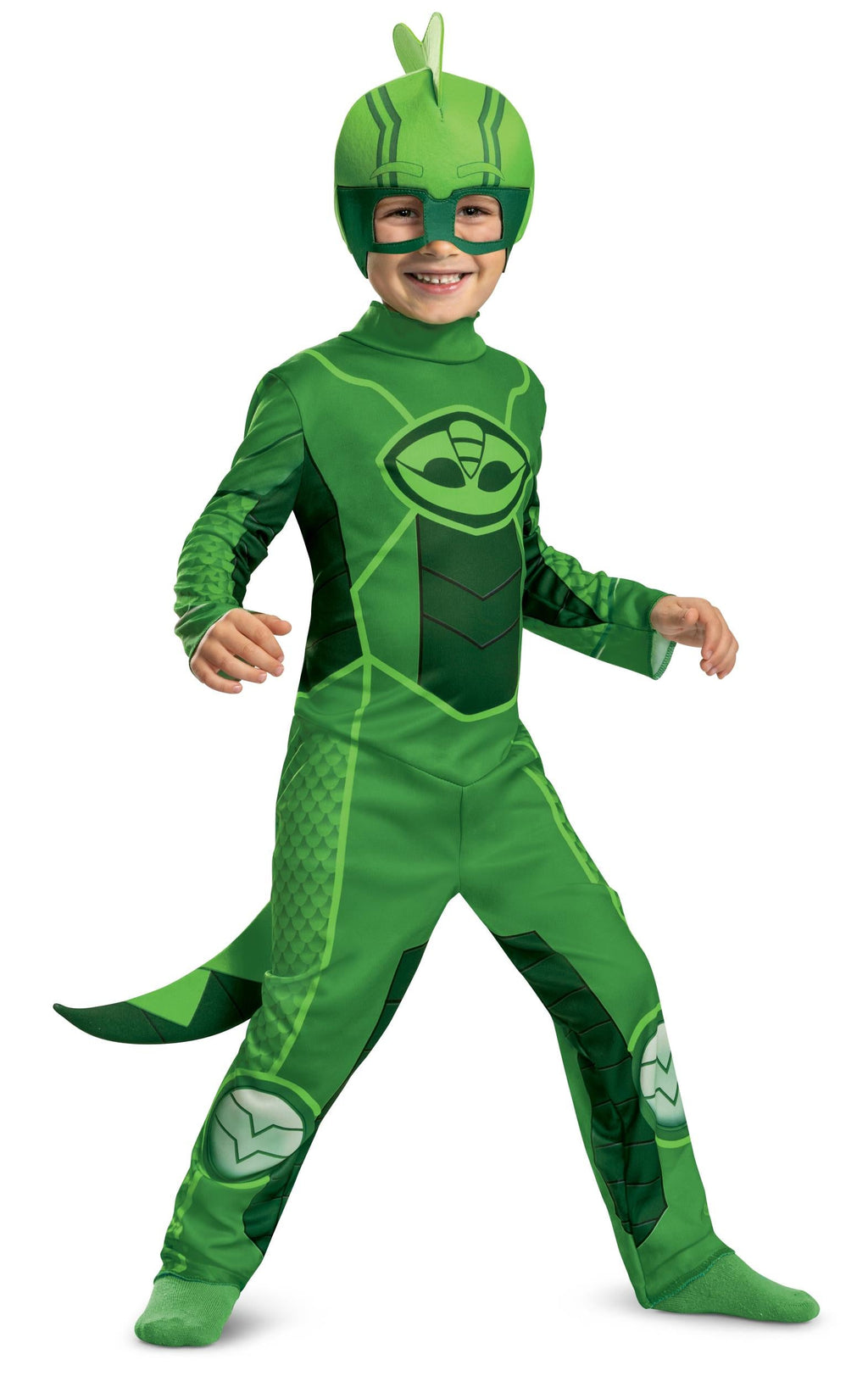Gekko Classic Megasuit PJ Masks Toddler Costume 2T by HalloweenStore.com