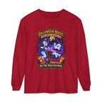 Halloween Magic Long Sleeve Tee — "No Bodies Required" Ghosts Design by Printify