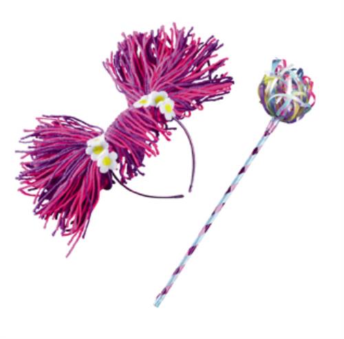 Abby Cadabby Sesame Street Headband and Wand Costume Kit by HalloweenStore.com